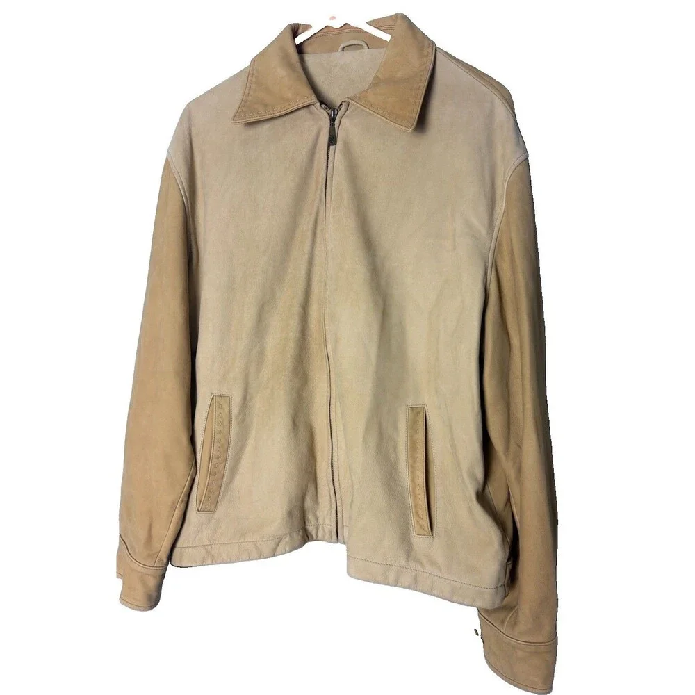 Nat Nast Luxury Soft Leather Suede  Distress Rockabilly-style Men’s Medium RARE